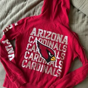 PINK Victoria's Secret Arizona Cardinals zip up hoodie